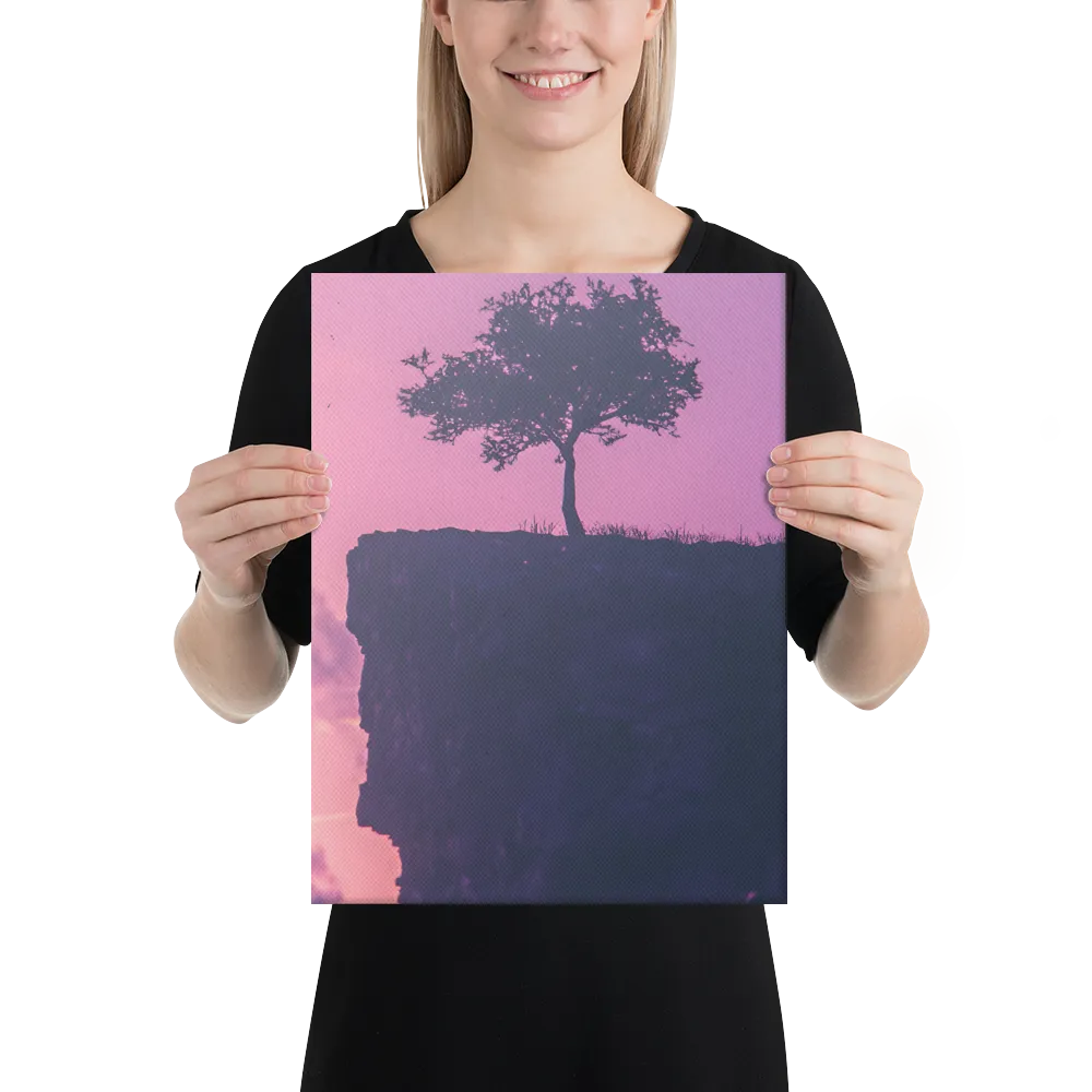 Solitude on the Edge | Canvas | 12″×16″
