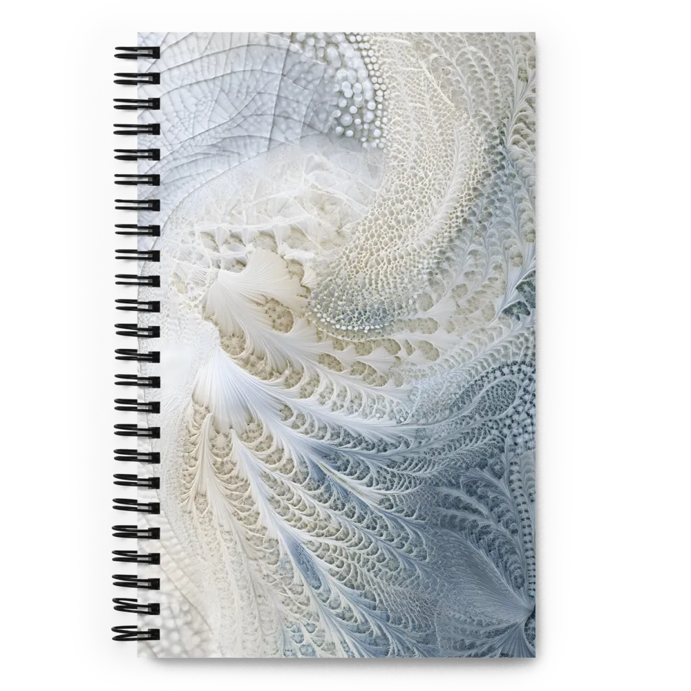 Ethereal Fractal Symphony | Spiral Notebook