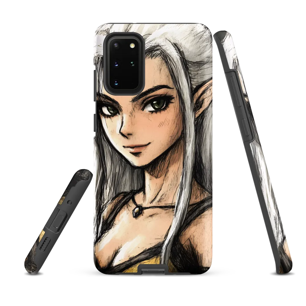Ethereal Elegance: The Elf's Portrait