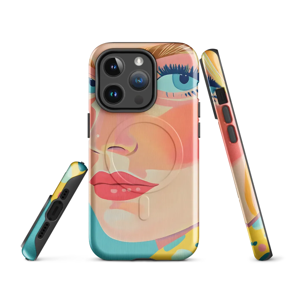 Vibrant Elegance: A Pop Art Portrait