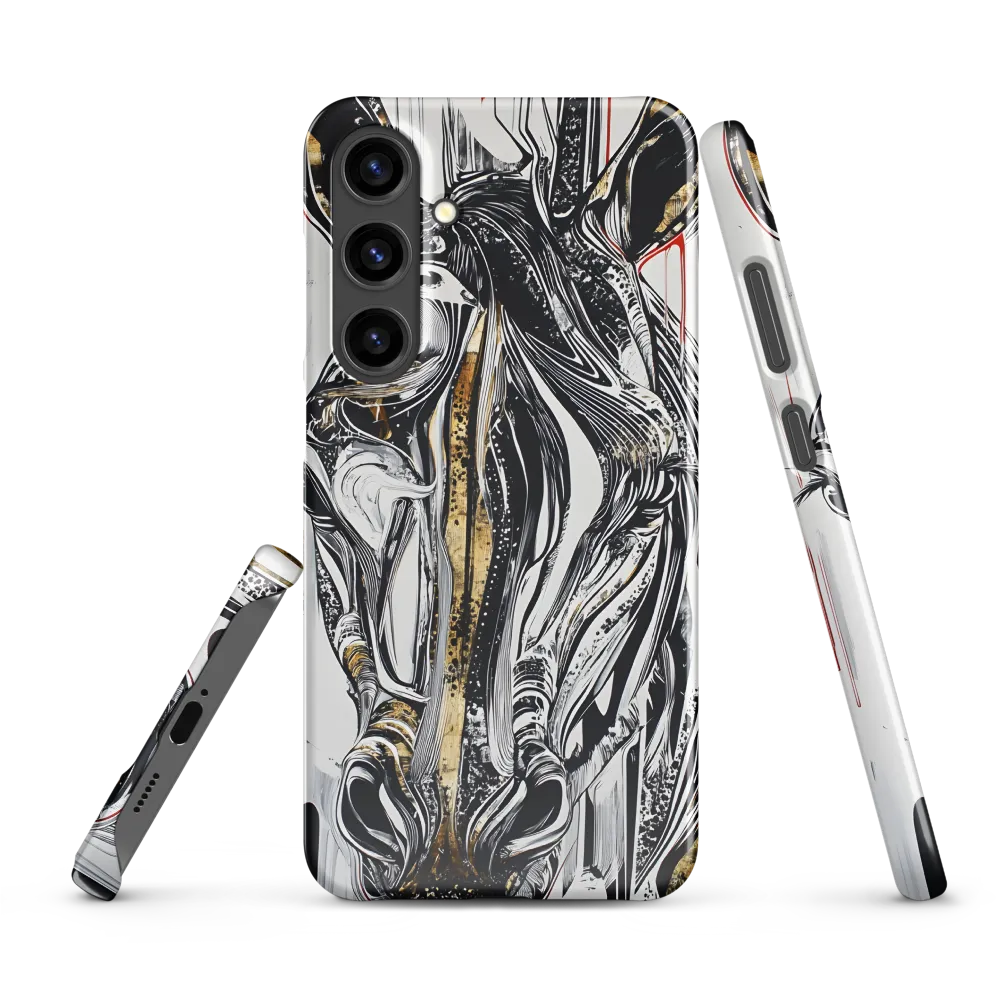Ethereal Majesty: The Abstract Zebra