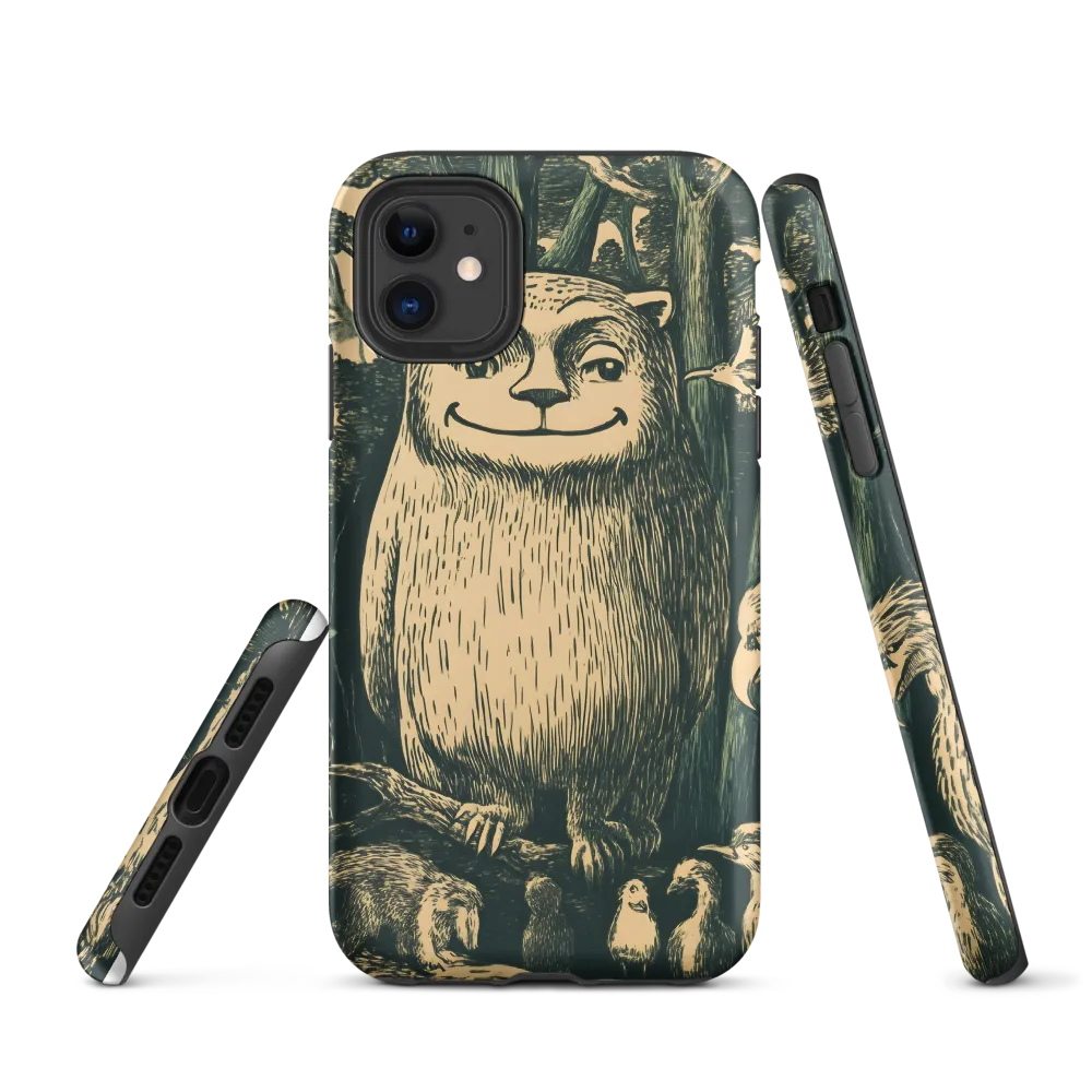 Forest Guardian: A Whimsical Encounter