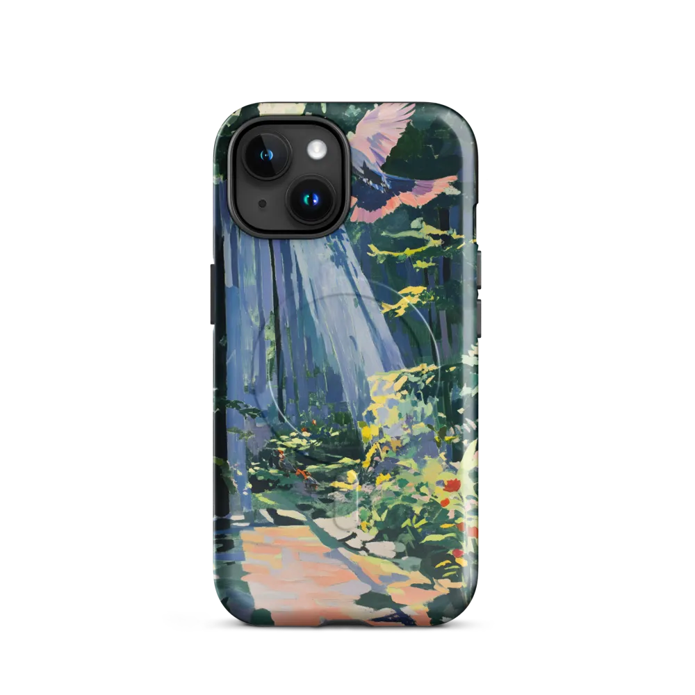 Flight of Light: A Serene Forest
