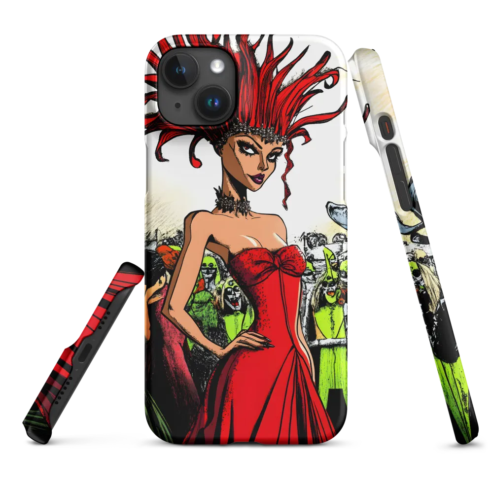 Fiery Elegance: A Fashion Statement