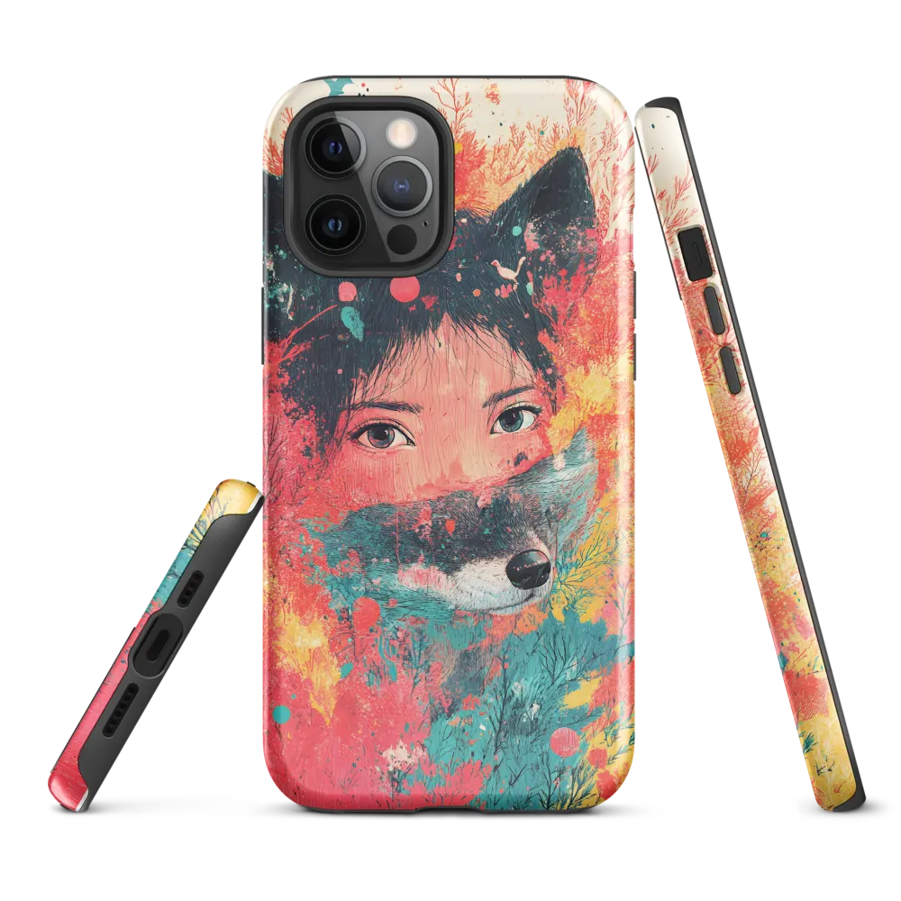 Harmony of Spirit: Girl and Wolf