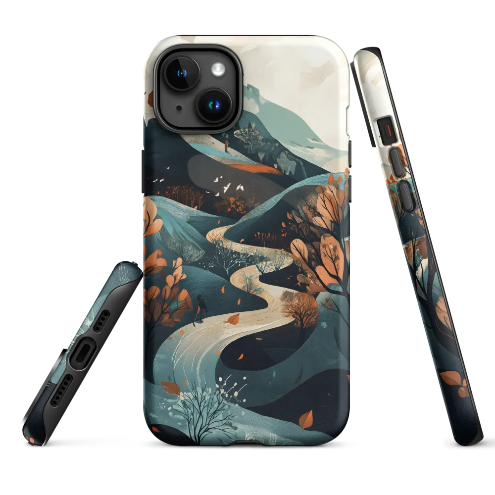 Whispers of Autumn: A Serene Journey | Phone Case |  15 Plus | Tough Case | Matte