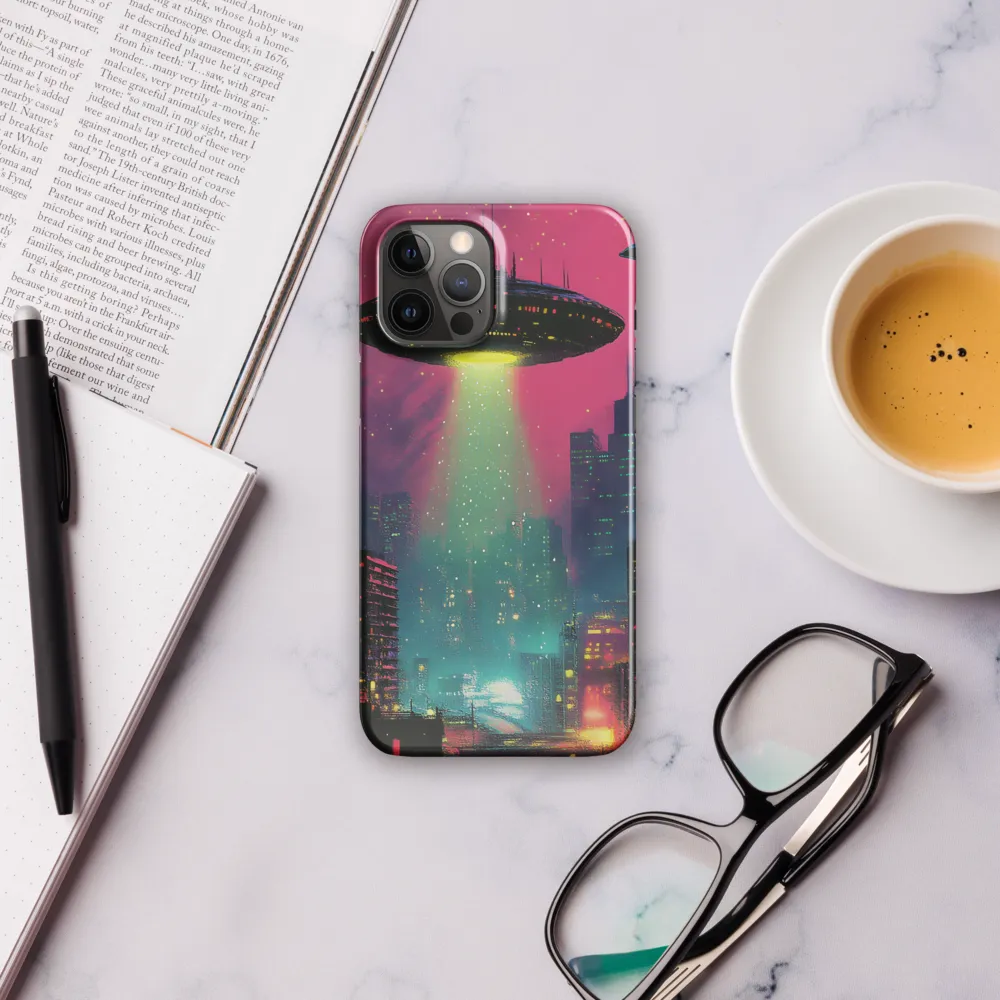 Encounter Above Neon Heights | Phone Case |  12 Pro Max | Snap Case | Glossy