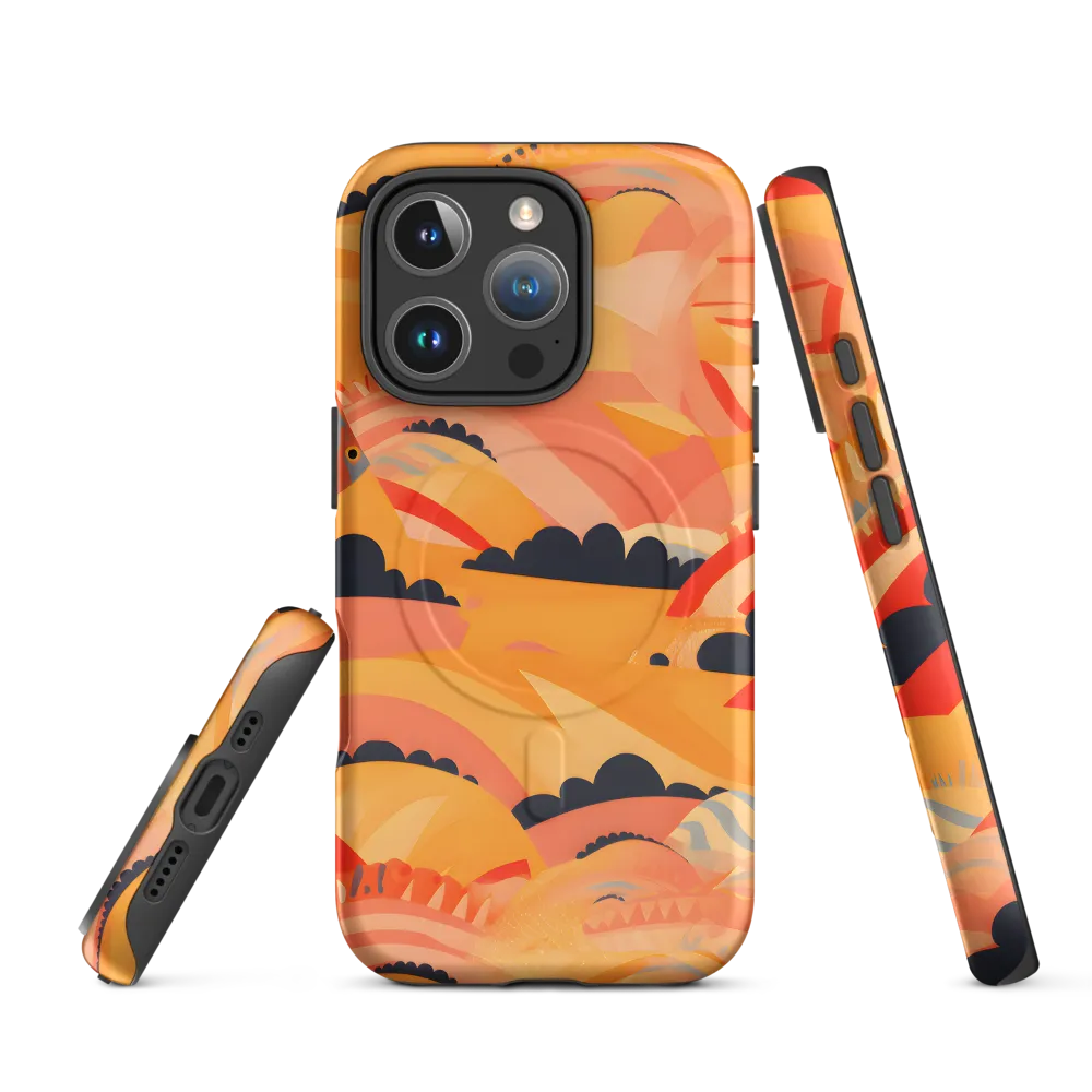 Whispers of the Abstract Horizon | Phone Case |  16 Pro | MagSafe® Tough Case | Matte