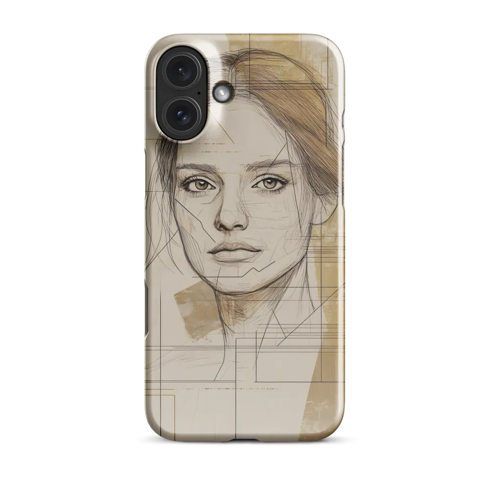 Geometric Elegance: A Modern Portrait