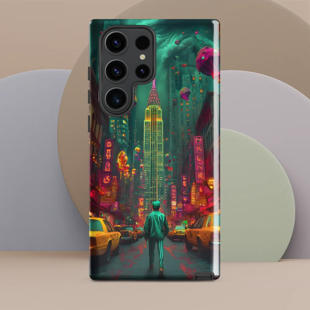Neon Dreams: A Surreal Urban Journey