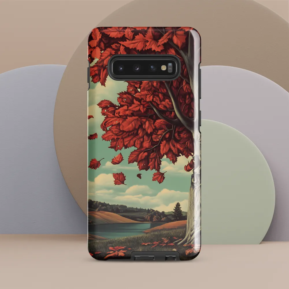 Autumn's Embrace | Phone Case |  S10 Plus | Tough Case | Glossy