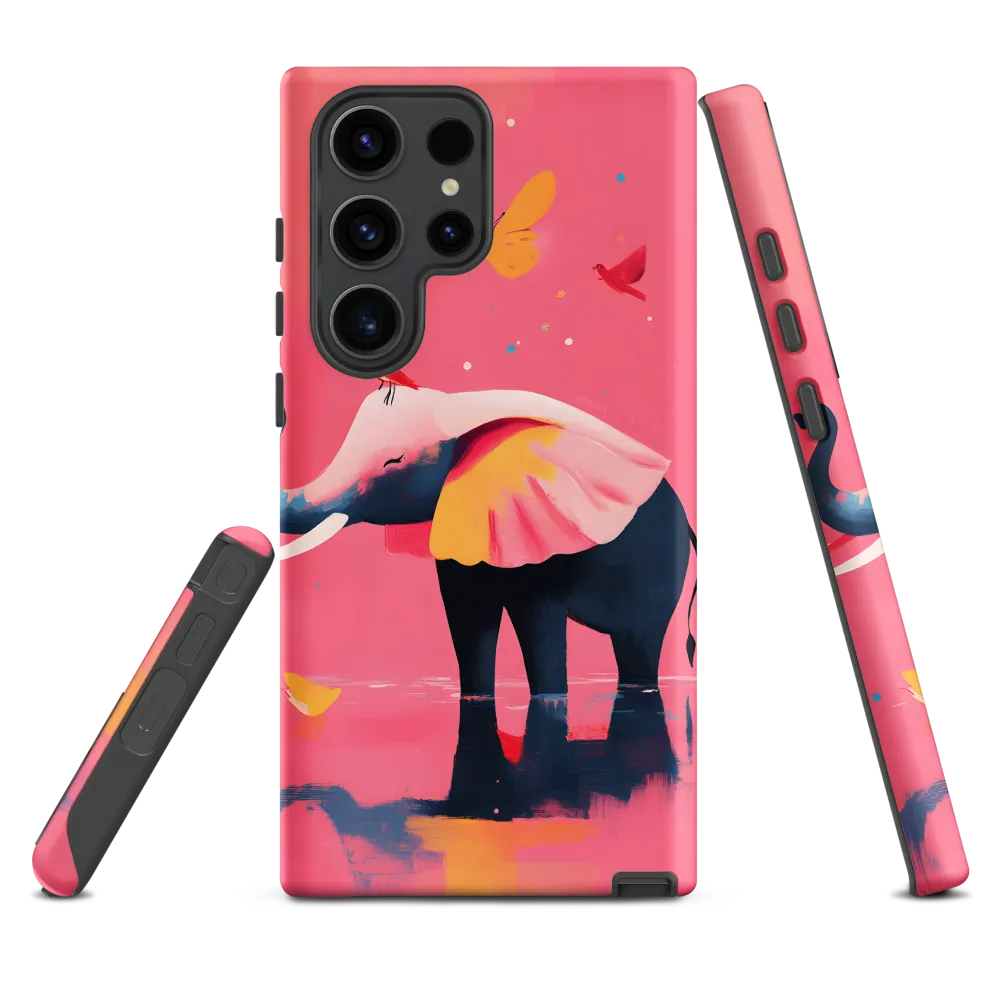 Whimsical Serenity: The Playful Elephant