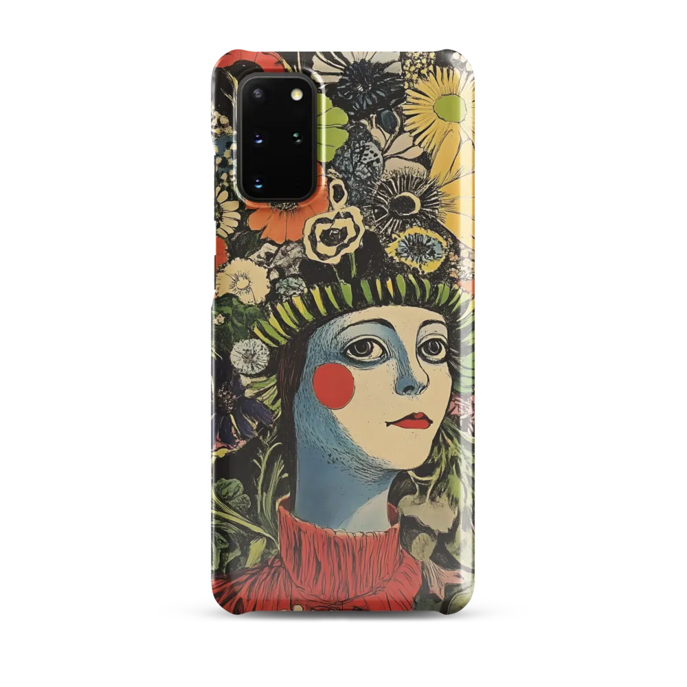 Floral Whimsy: A Portrait of Nature's Embrace