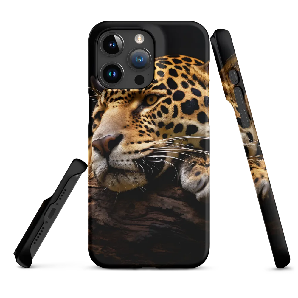 Tranquil Majesty: The Resting Leopard