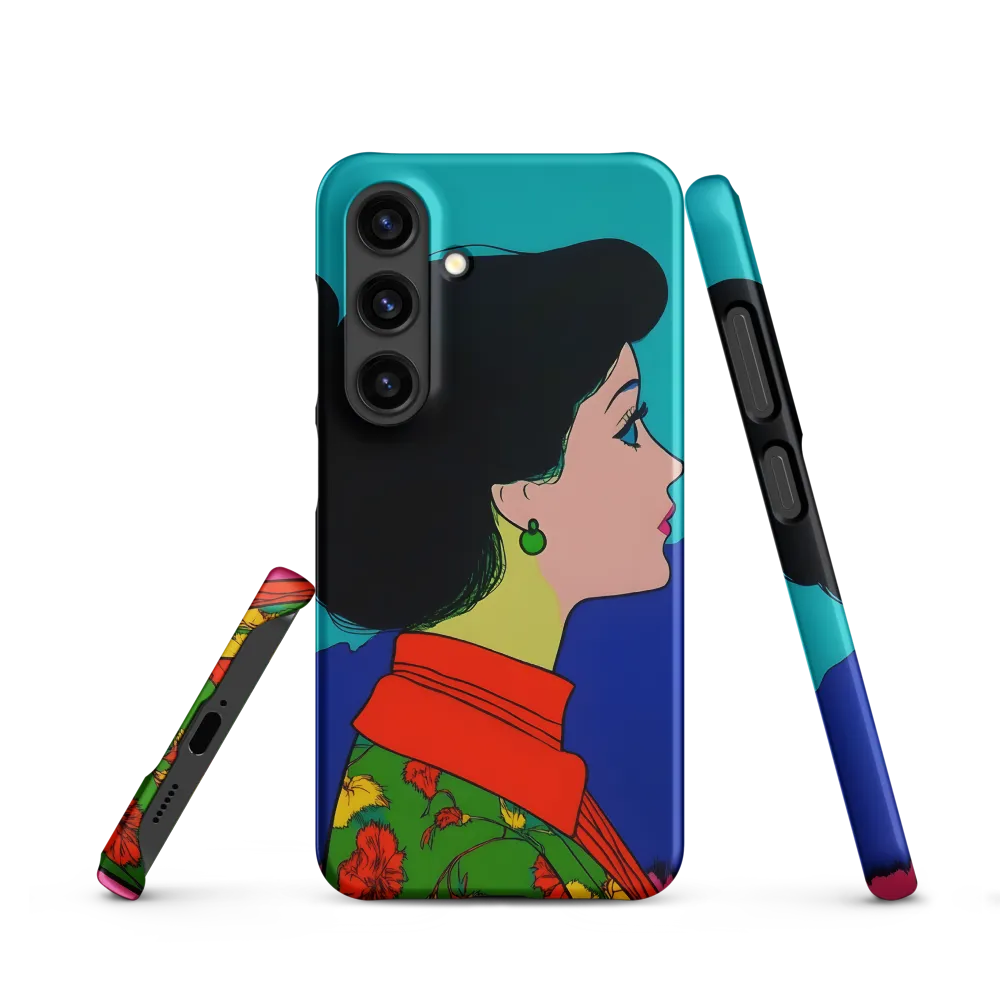 Whispers of Color: A Pop Art Portrait