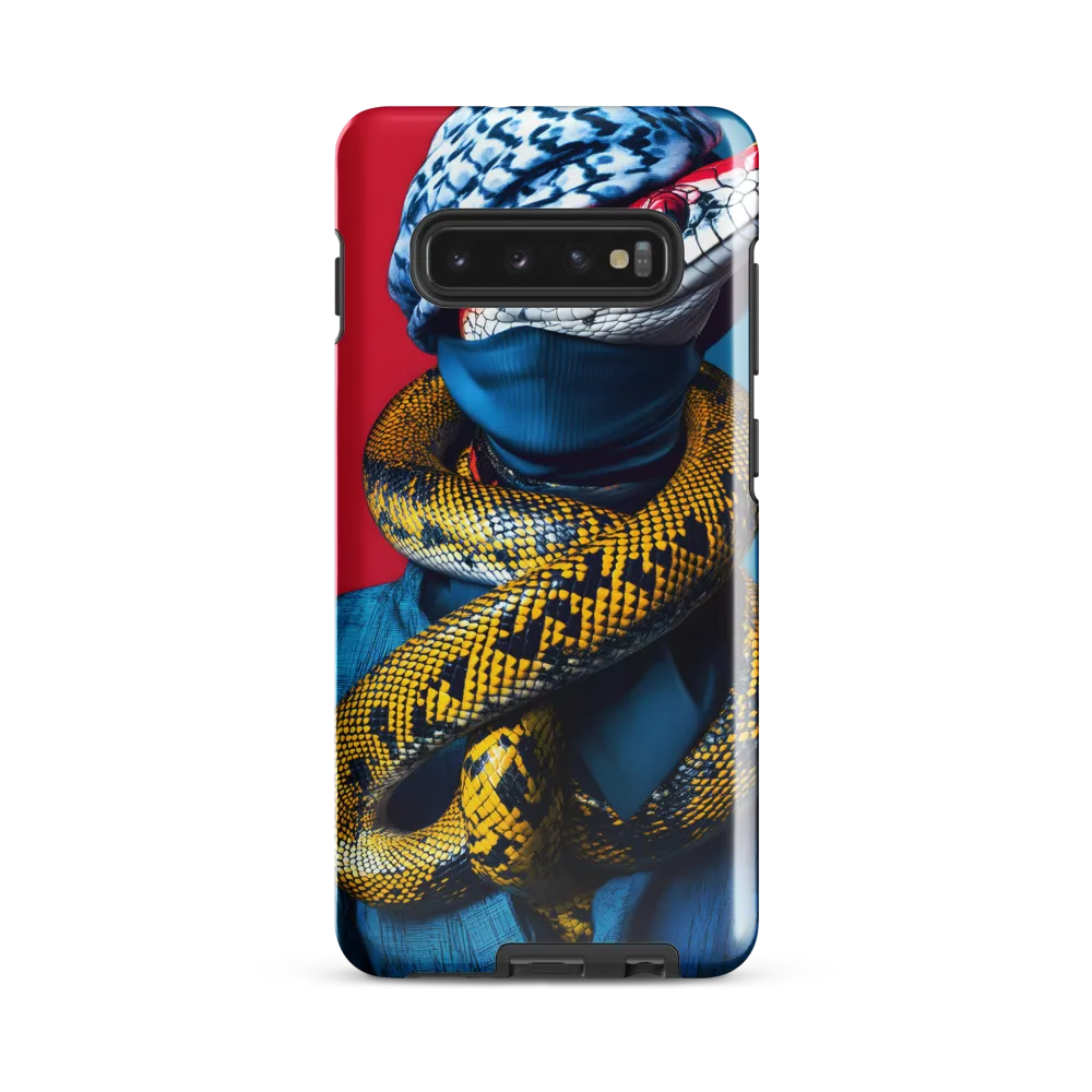 Hybrid of Reptilian Elegance | Phone Case |  S10 Plus | Tough Case | Glossy