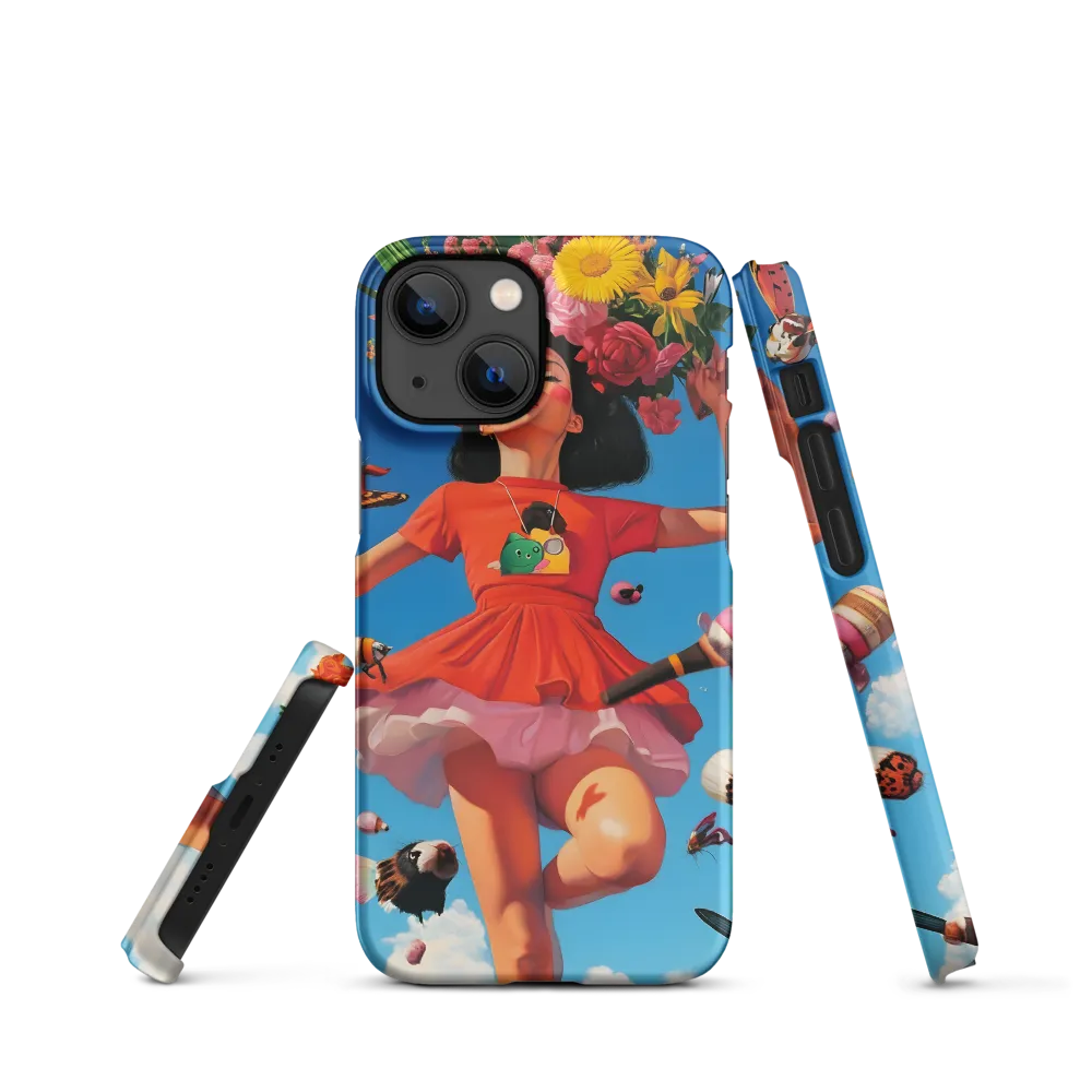 Joyful Whimsy | Phone Case |  13 Mini | Snap Case | Matte