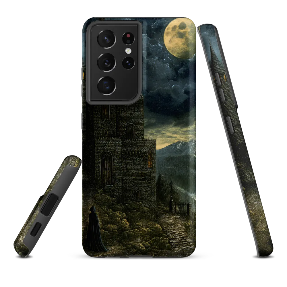 Whispers of the Moonlit Castle | Phone Case |  S21 Ultra | Tough Case | Matte