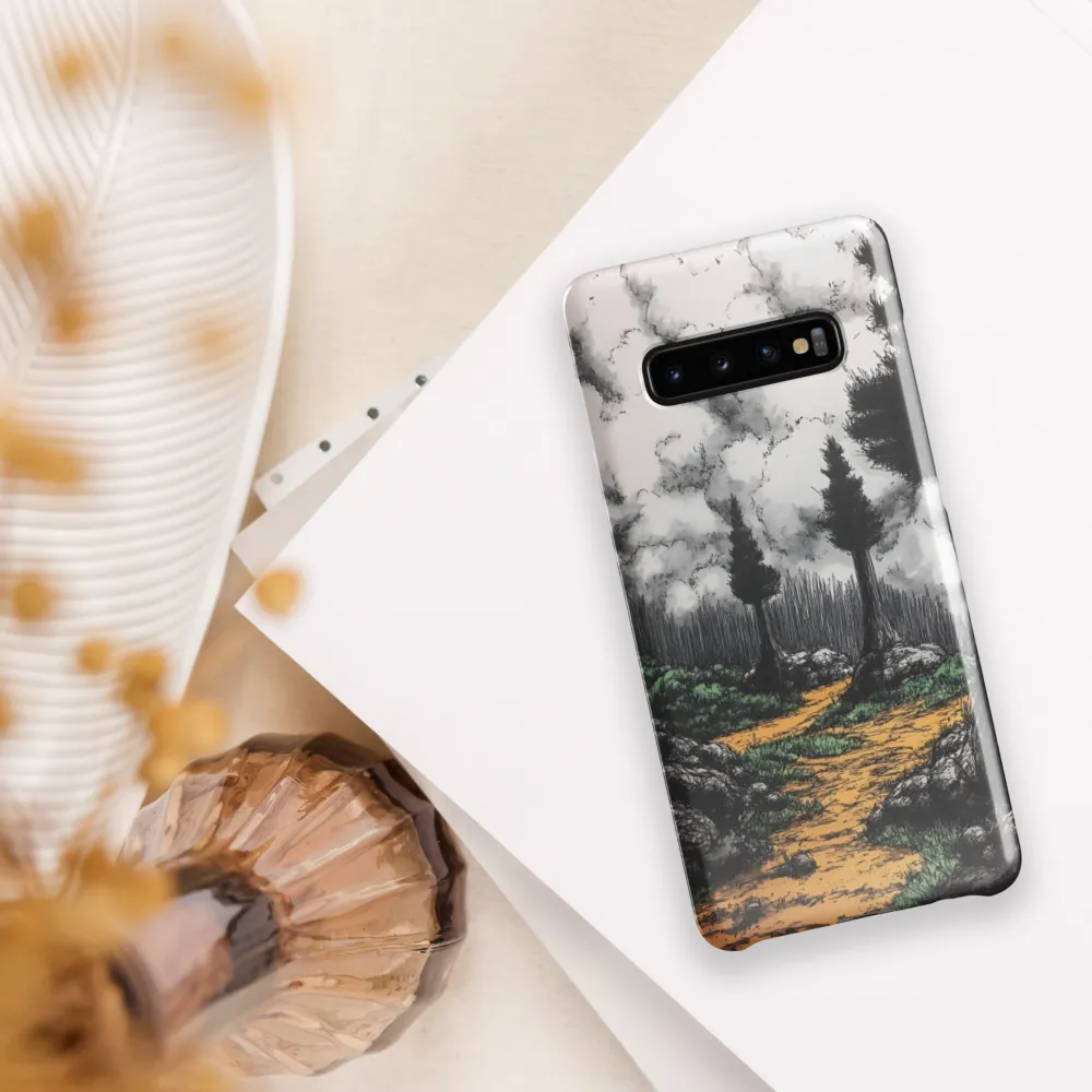 Path Through the Shadows | Phone Case |  S10 Plus | Snap Case | Glossy