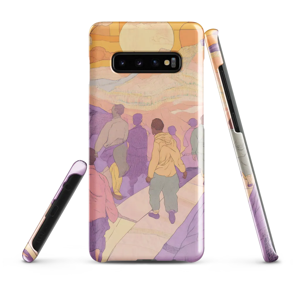 Journey Towards the Horizon | Phone Case |  S10 Plus | Snap Case | Glossy