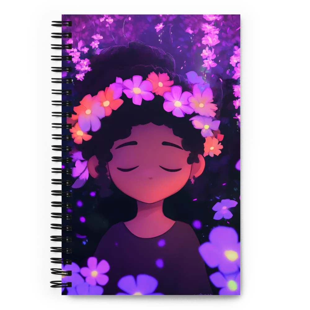 Serene Blossoms | Spiral Notebook