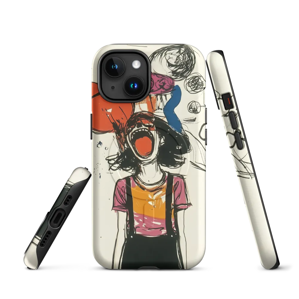 Echoes of Anguish | Phone Case |  15 | MagSafe® Tough Case | Matte
