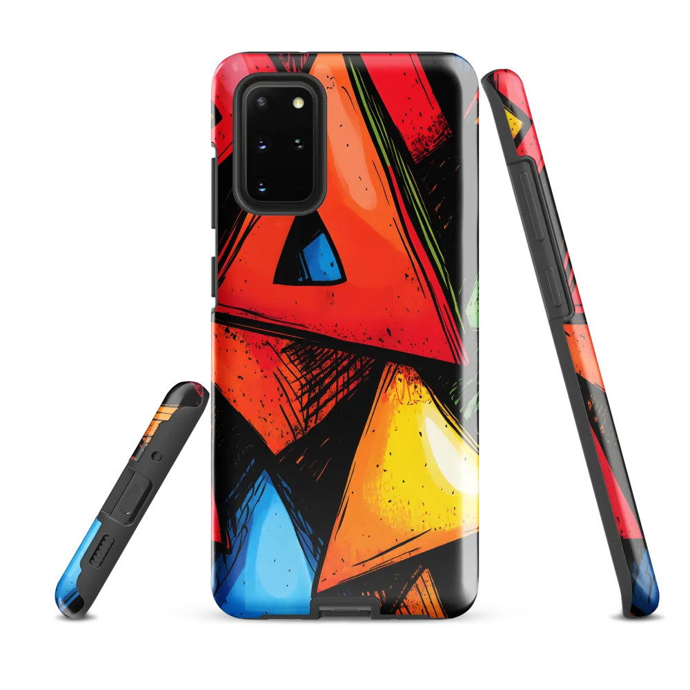 Vibrant Triangles in Abstract Harmony