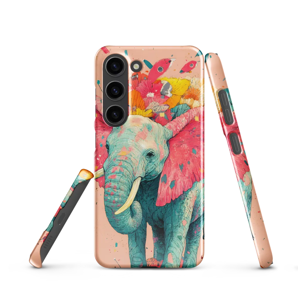 Whimsical Elegance: The Floral Elephant