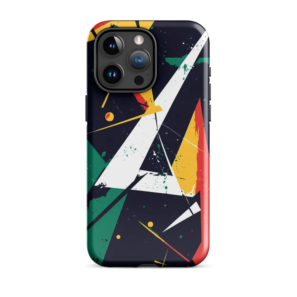 Dynamic Geometries | Phone Case |  15 Pro Max | Tough Case | Glossy