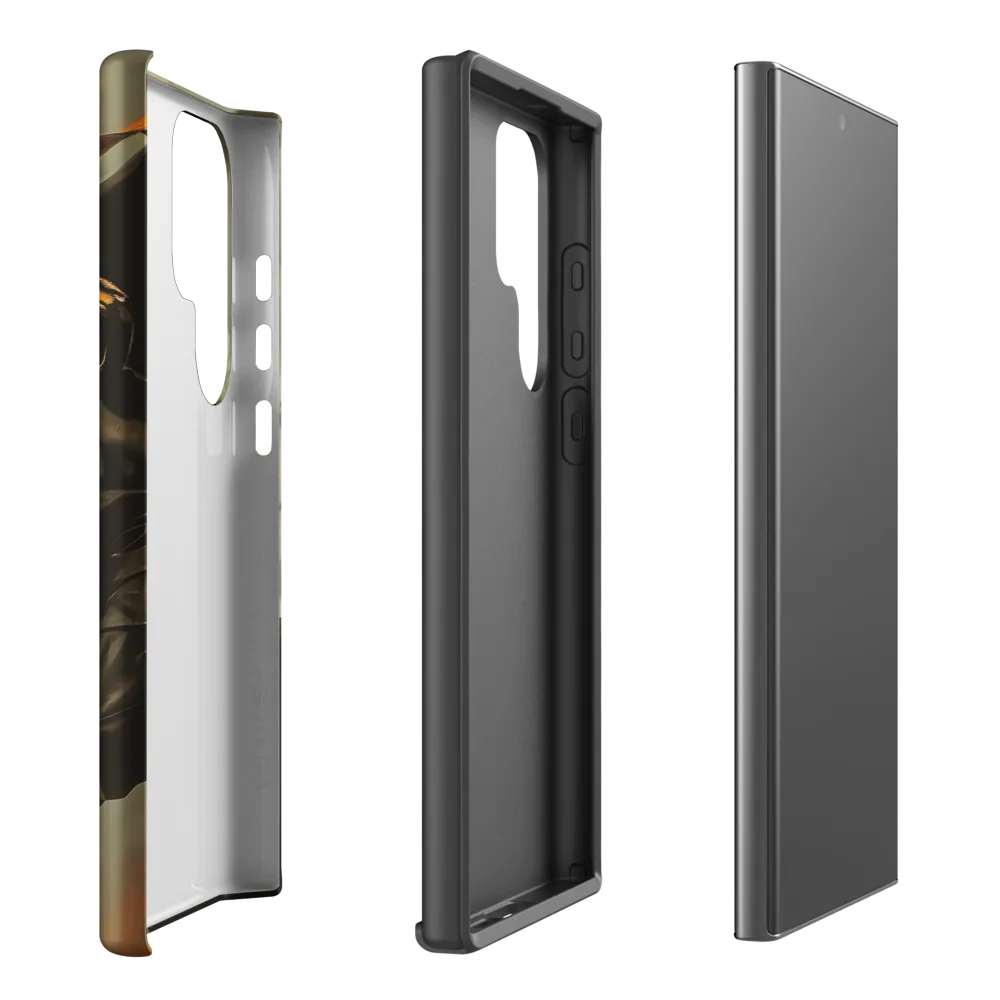 Ethereal Explorer: The Enigmatic Astronaut | Phone Case |  S23 Ultra | Tough Case | Matte
