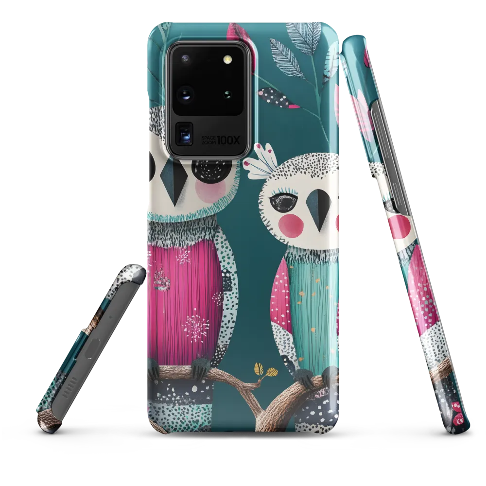 Whimsical Duo: A Celebration of Nature and Color