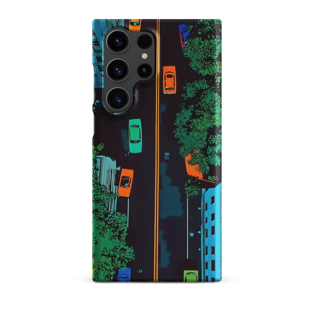 Urban Pulse: A Colorful Intersection