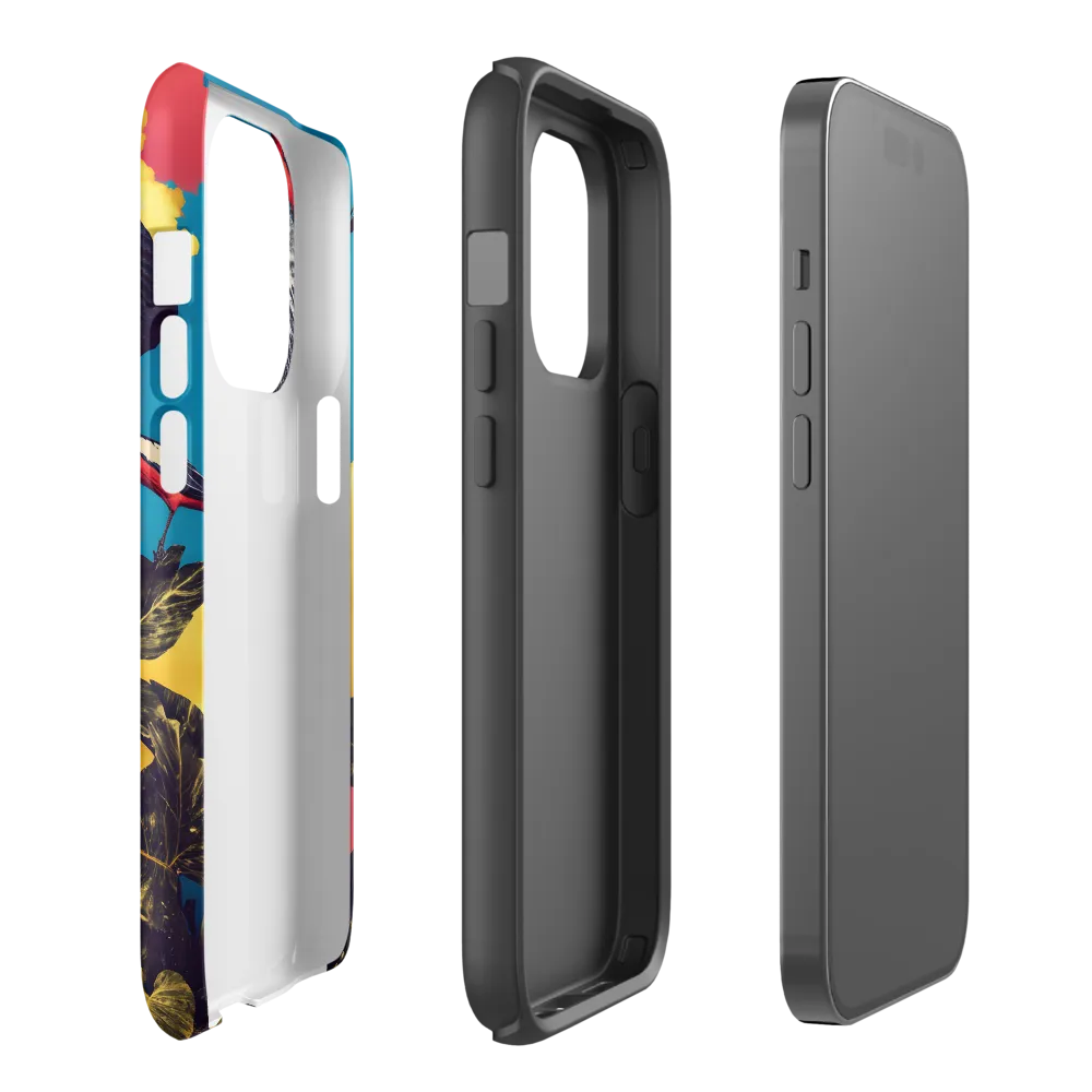 Elephant Dreams in Vibrant Colors | Phone Case |  14 Pro | Tough Case | Matte