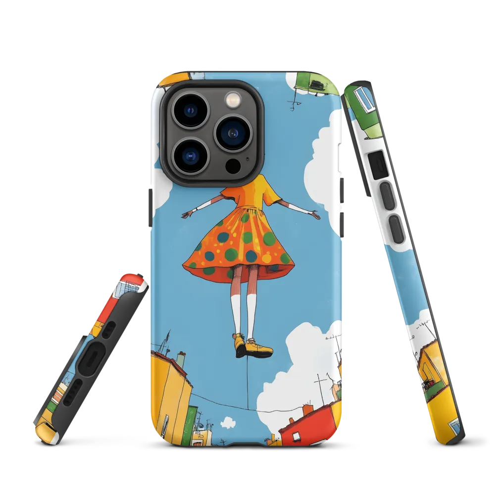 Floating Dreams in a Colorful Sky