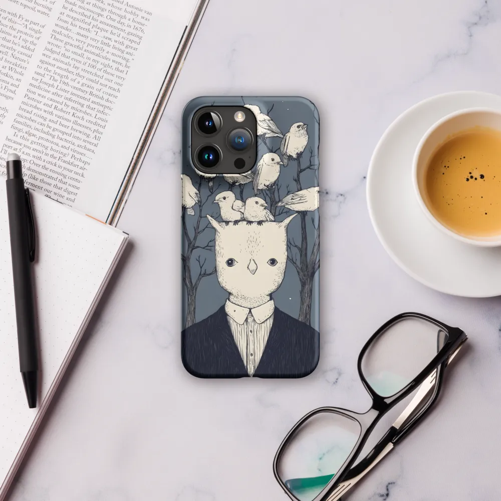 Whispers of the Avian Mind | Phone Case |  15 Pro Max | Snap Case | Matte