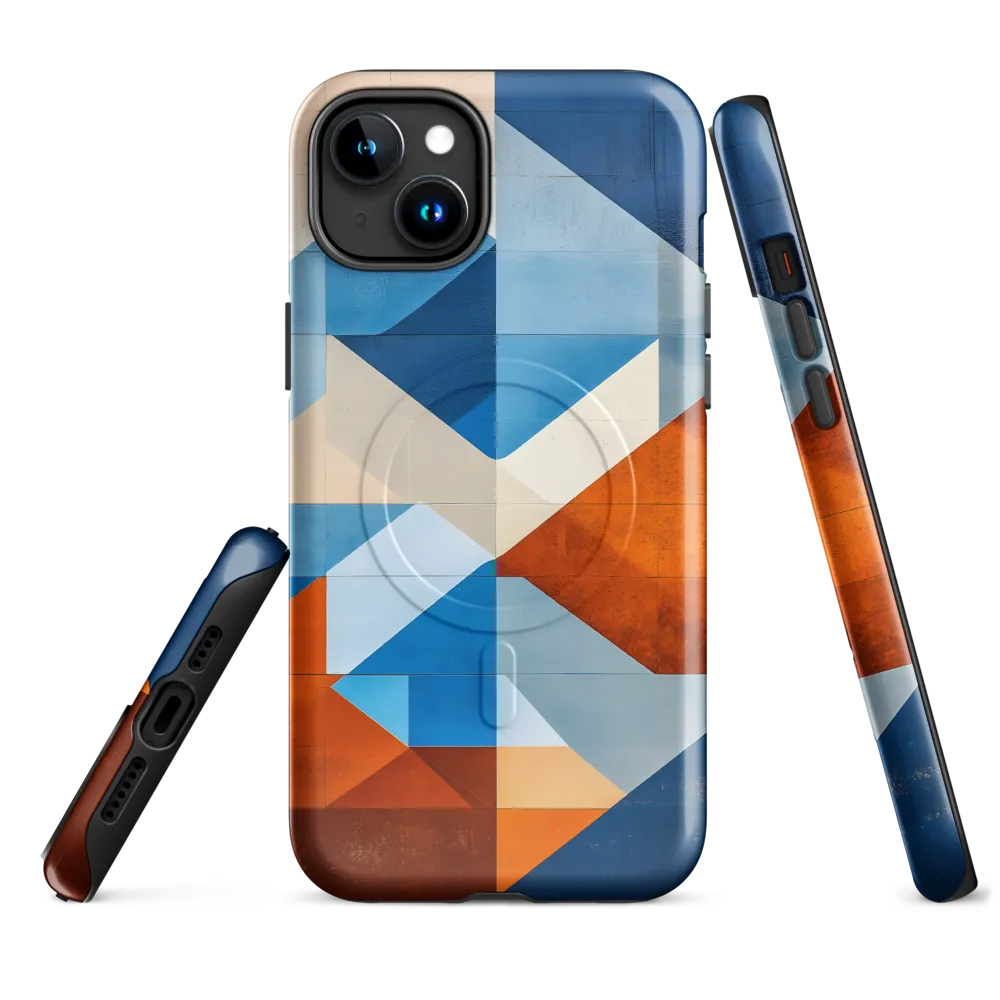 Geometric Harmony: A Vibrant Landscape