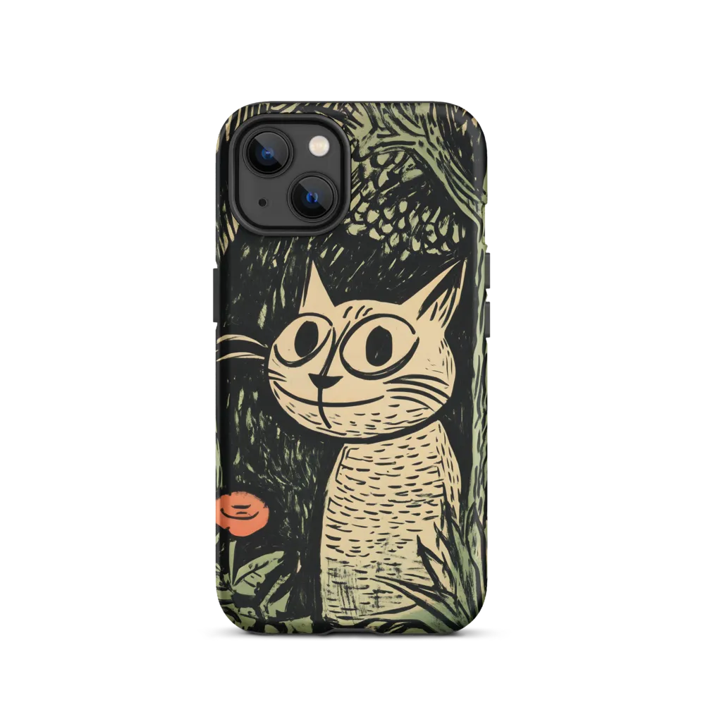 Whimsical Cat in the Forest