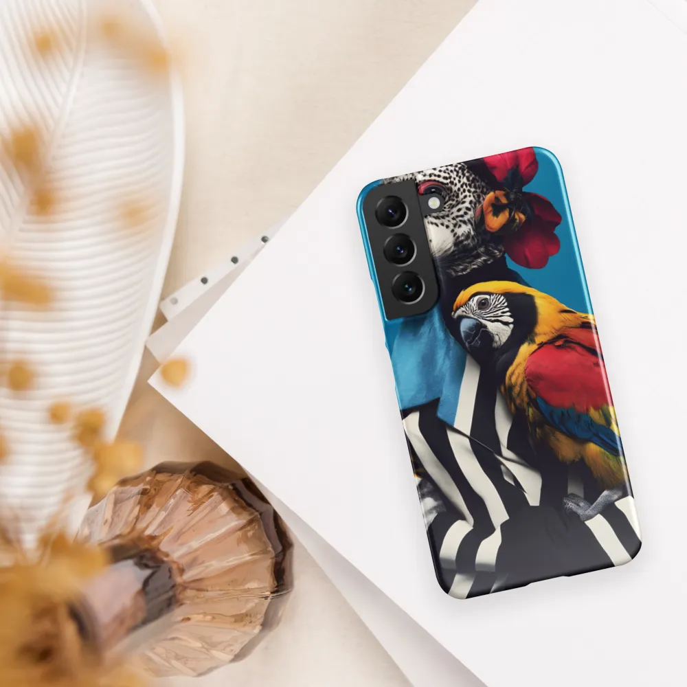 Vibrant Fusion of Flora and Fauna