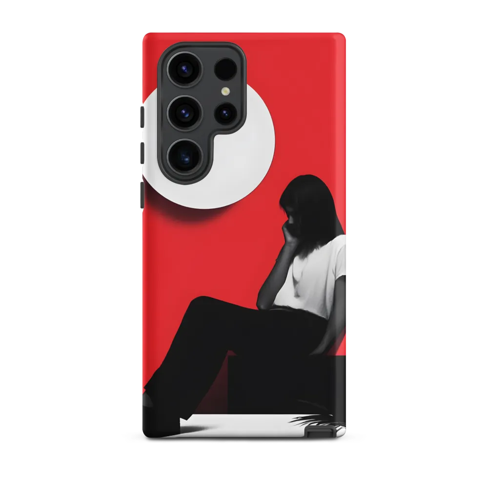 Contemplation in Red
