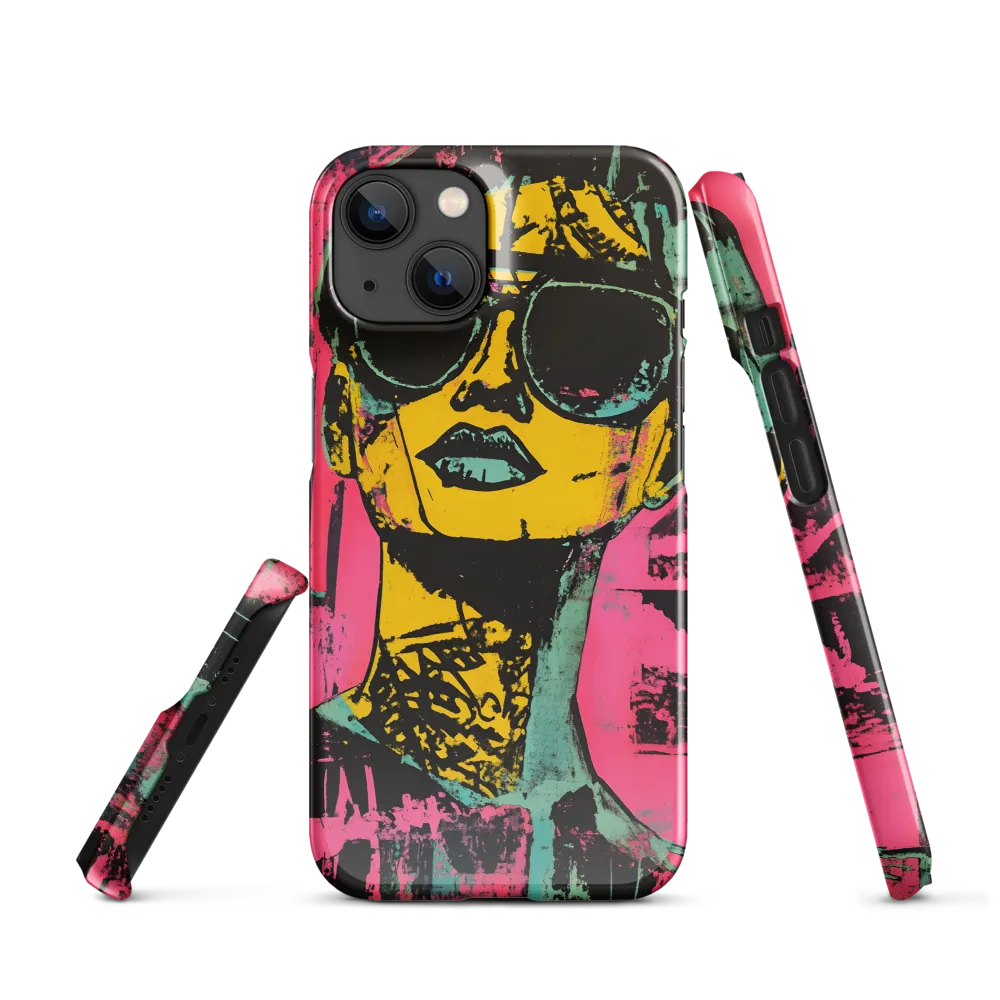 Confident Portrait in Neon Colors