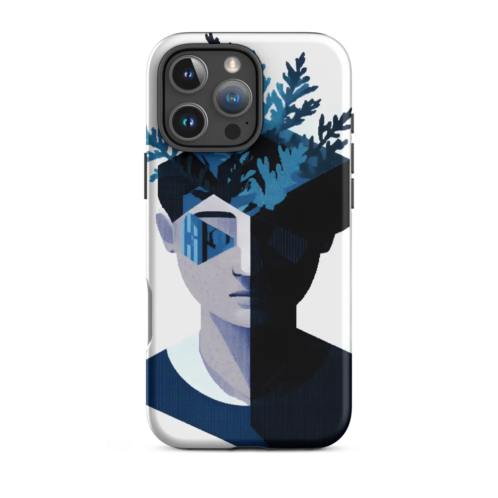 Nature's Reflection in a Surreal Portrait