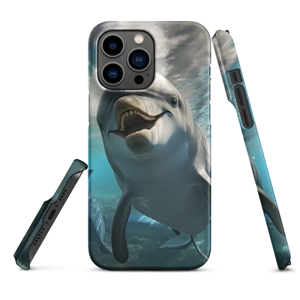 Beneath the Waves: A Dolphin's Dance