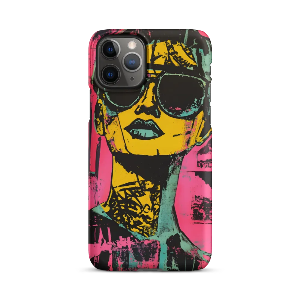Confident Portrait in Neon Colors