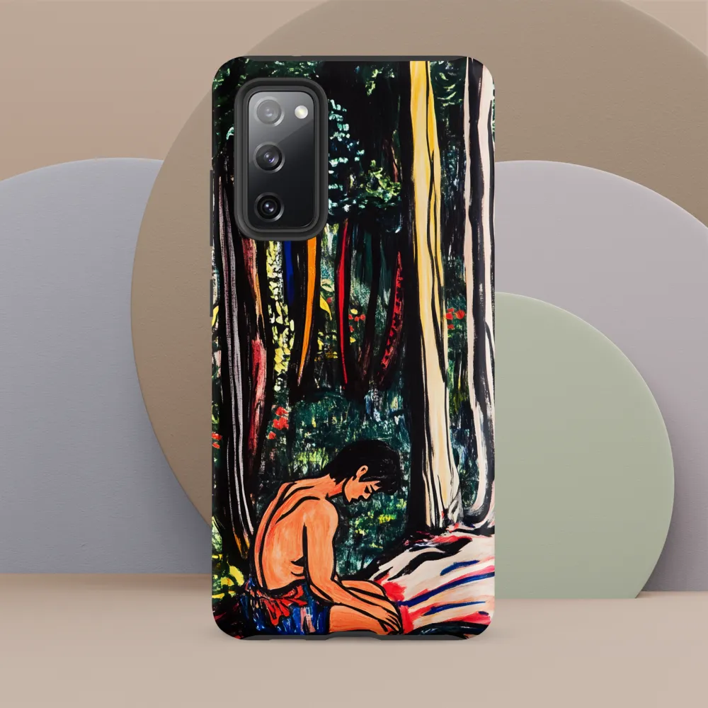 Contemplation in Nature | Phone Case |  S20 FE | Tough Case | Matte