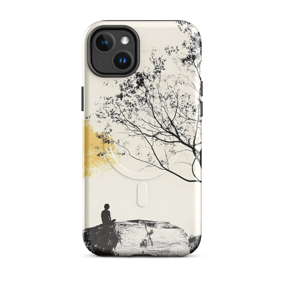 Whispers of Solitude | Phone Case |  14 Plus | MagSafe® Tough Case | Glossy