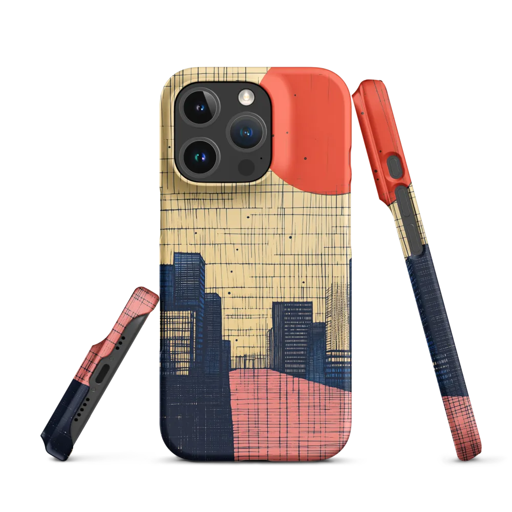 Urban Echoes: A Minimalist Cityscape