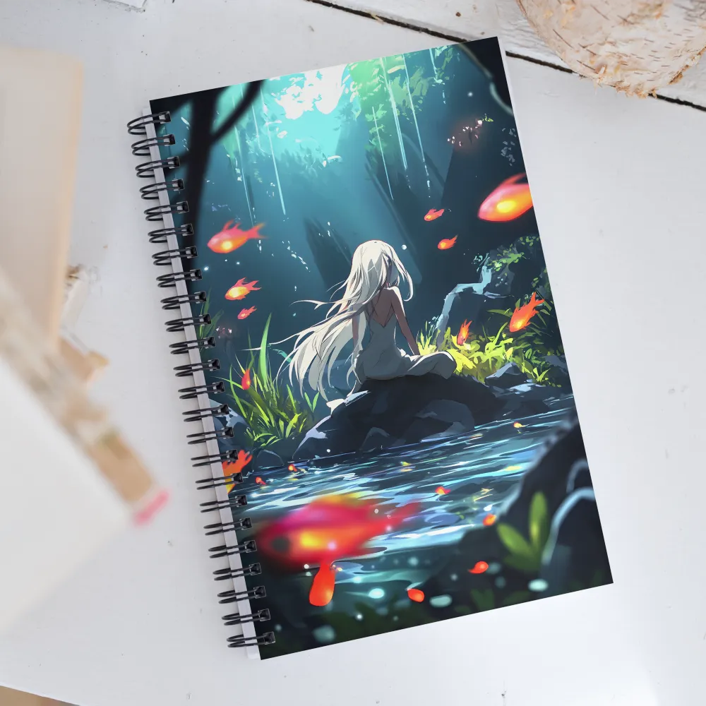 Whispers of the Waters | Spiral Notebook