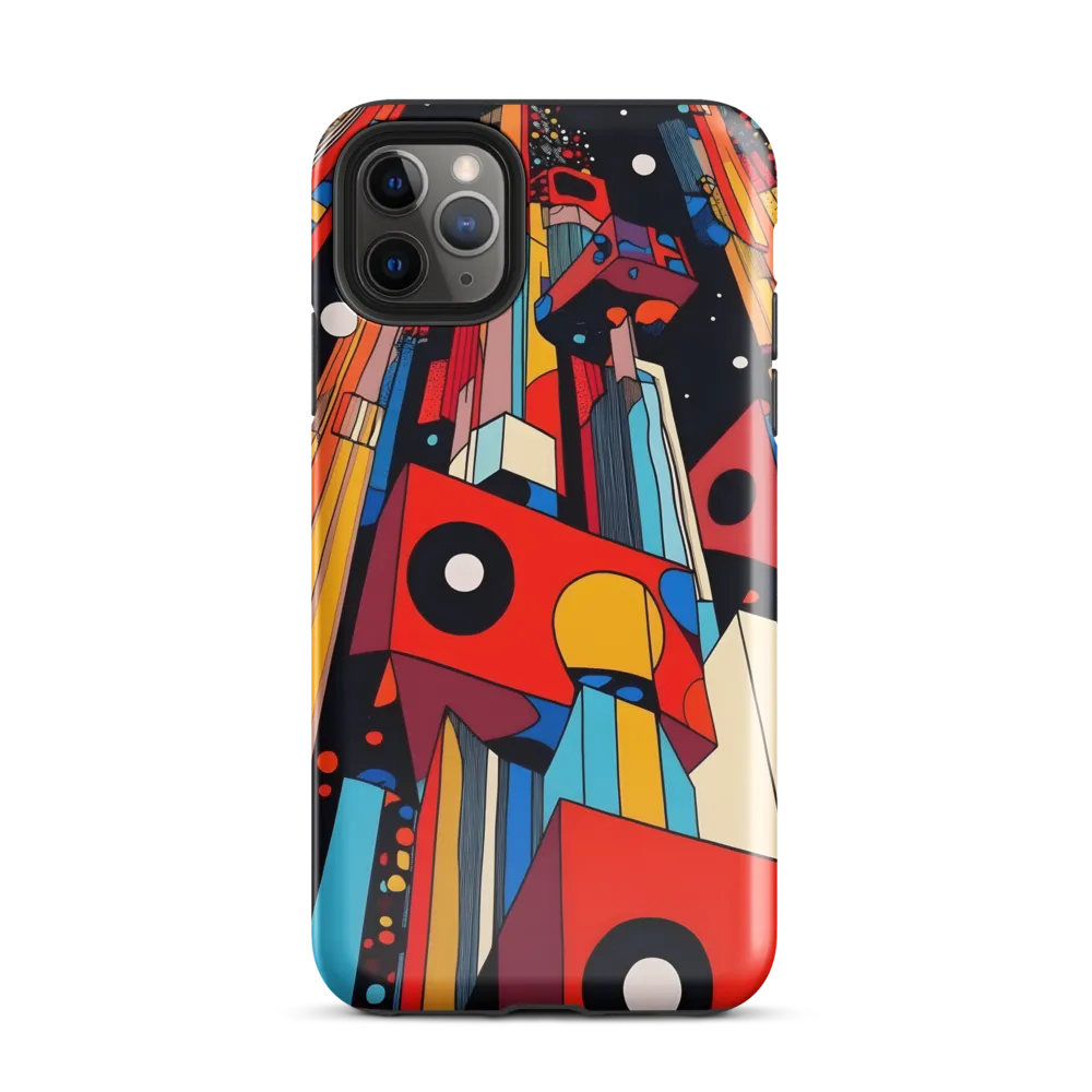 Urban Symmetry: A Dance of Geometry | Phone Case |  11 Pro Max | Tough Case | Glossy