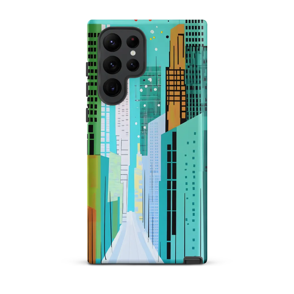 Urban Symphony in Turquoise