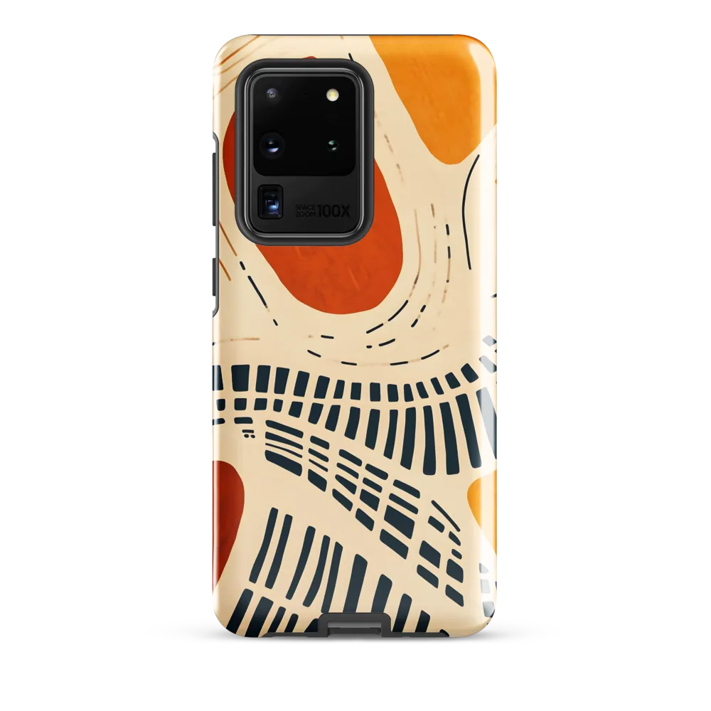 Urban Patterns in Harmony | Phone Case |  S20 Ultra | Tough Case | Glossy